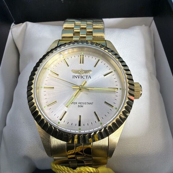 Invicta Specialty Gold Dial Ladies Watch 29407 main image 4